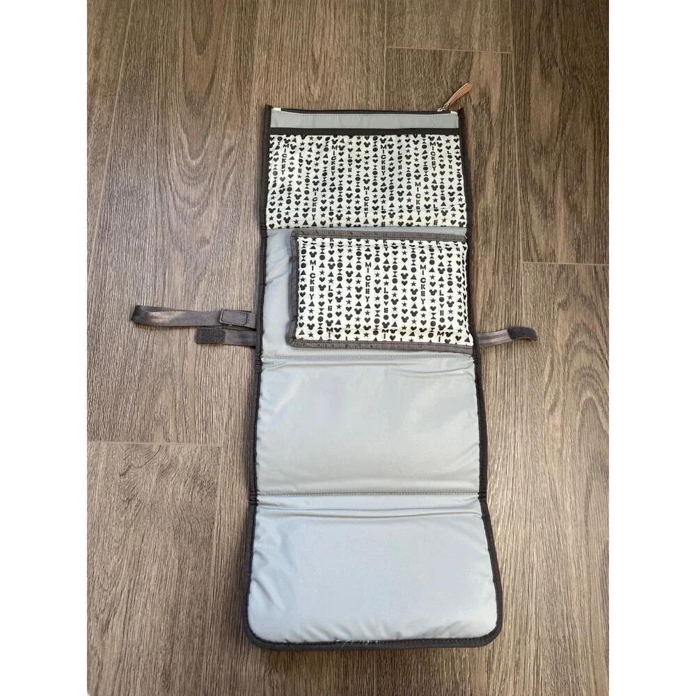 Petunia Pickle Bottom Nimble Diaper Clutch-Love Mickey Foldable Changing Pad